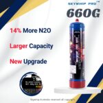 Skywhip Pro Max 1L (660g) Tank + Free Nozzles Included