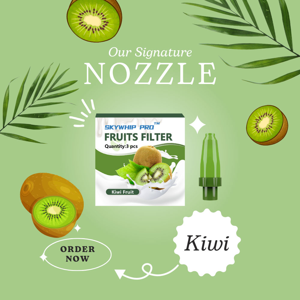 Kiwi Fruit Flavored Silent Nozzle