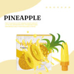Pineapple Fruit Flavored Silent Nozzle