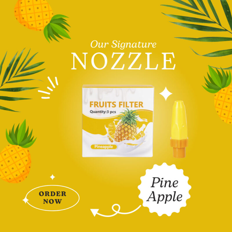 Pineapple Fruit Flavored Silent Nozzle - Image 3