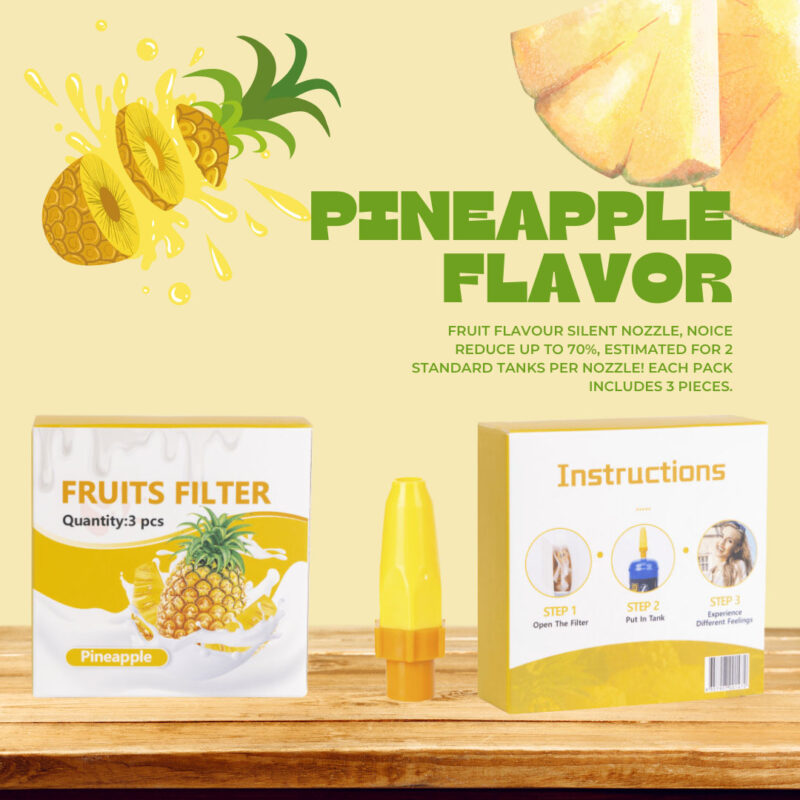 Pineapple Fruit Flavored Silent Nozzle - Image 4