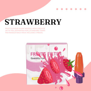 Strawberry Fruit Flavored Silent Nozzle