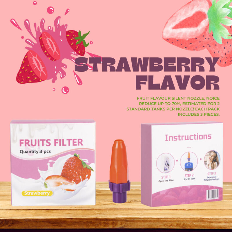 Strawberry Fruit Flavored Silent Nozzle - Image 3