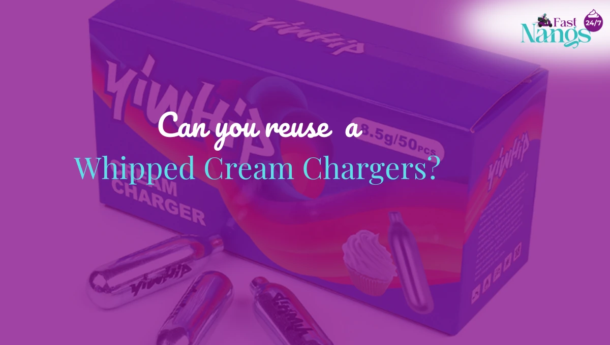 Can you reuse a Whipped Cream Chargers