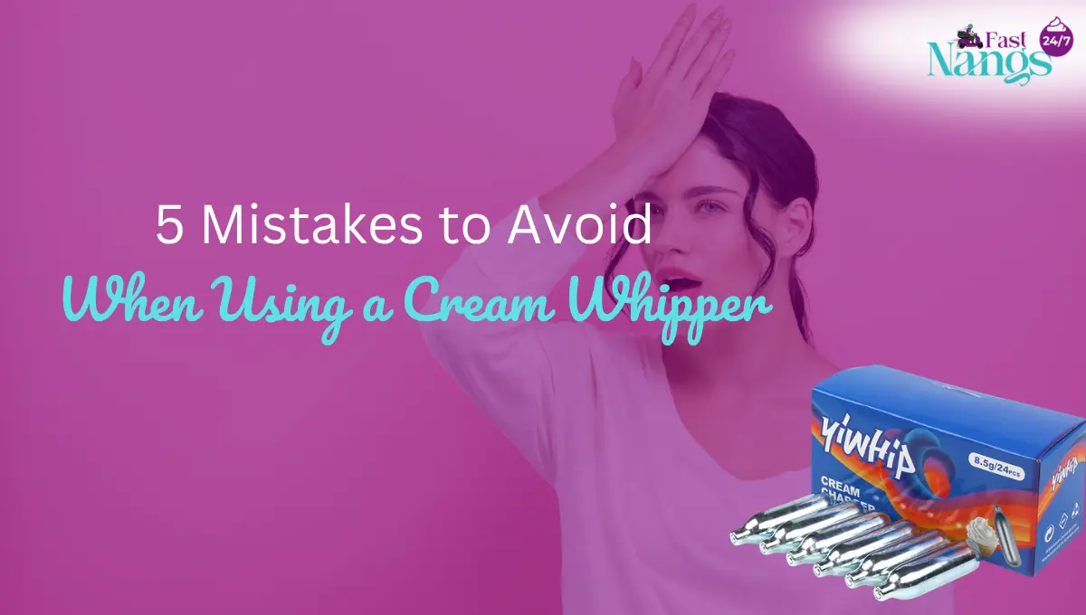 5 Mistakes to Avoid When Using a Cream Whipper